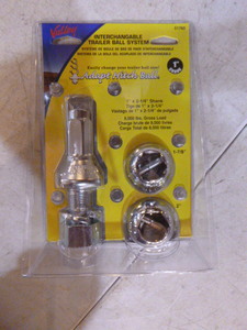 Valley Interchangeable Trailer Ball System