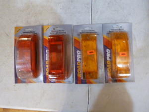 4 Road Pro Clearance Marker Sealed Light Assemblies