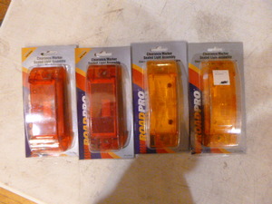 4 Road Pro Clearance Marker Sealed Light Assemblies