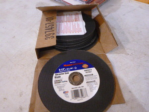 Case of Master Mechanic 6 12 Abrasive Saw Blades