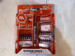 Milwaukee 25 Piece Impact Driver Bit Set