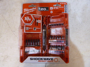 Milwaukee 25 Piece Impact Driver Bit Set