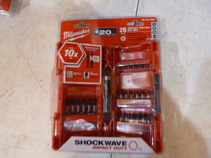 Milwaukee 25 Piece Impact Driver Bit Set