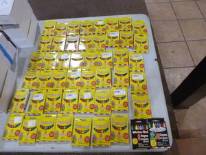 49 Packs of Write-On Crayons