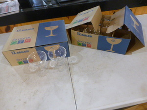 2 Cases of Ballon Champagne Glasses