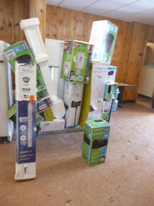 Pallet of Mailboxes and Posts