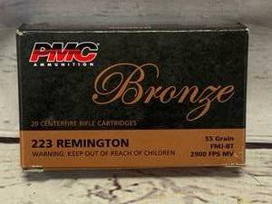 20 Rounds .223 Ballistic Tip Ammo Ammunition
