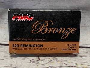 20 Rounds .223 Ballistic Tip Ammo Ammunition