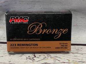 20 Rounds .223 Ballistic Tip Ammo Ammunition