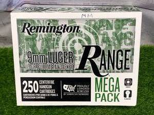 250 Rounds 9mm Ammo Ammunition