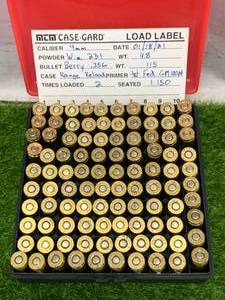 100 Rounds 9mm 115gr Remanufactured Ammo Ammunition