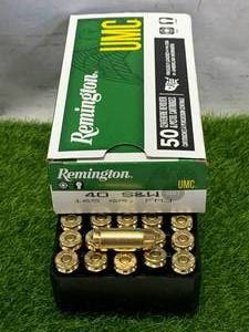 50 Rounds .40 sw Ammo Ammunition