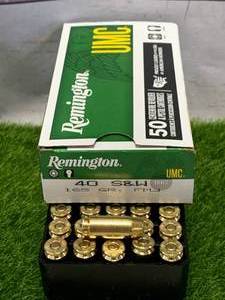 50 Rounds .40 sw Ammo Ammunition