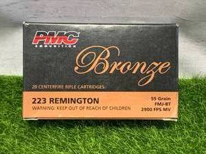 20 Rounds .223 Ballistic Tip Ammo Ammunition