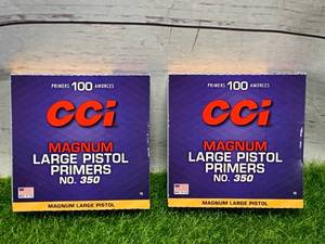 200 Large Magnum Pistol Primers #350