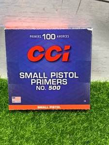 100 Count Small Pistol Primers #500