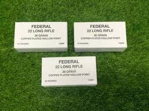 150 Rounds .22 Hollow Point Ammo Ammunition
