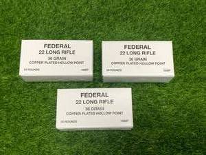 150 Rounds .22 Hollow Point Ammo Ammunition