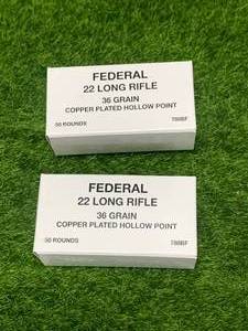 100 Rounds .22 Hollow Point Ammo Ammunition