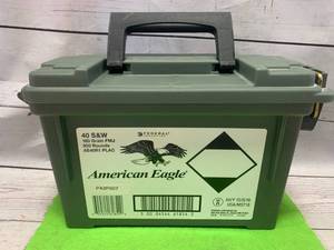 300 Rounds .40 S&W with Ammo Box