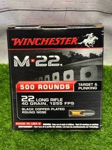 500 Rounds .22 Ammunition Ammo