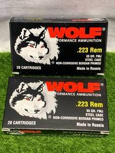 40 Rounds .223 Ammo Ammunition