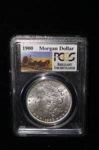 1900-P Morgan Silver Dollar - PCGS BU