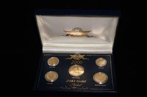 2000 US Coin Set - Gold Plated
