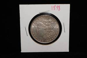 1898-P Morgan Silver Dollar