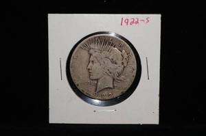 1922-S Peace Silver Dollar