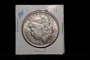 1885-D Morgan Silver Dollar