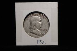 1952-P Franklin Silver Half Dollar