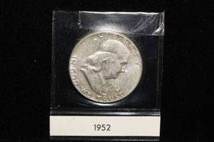 1952-P Franklin Silver Half Dollar
