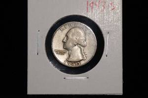 1943-S Washington Silver Quarter