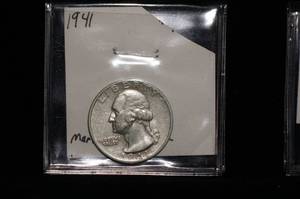 1941-P Washington Silver Quarter