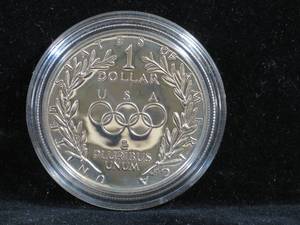 1988-S US Olympic Silver Dollar - Proof