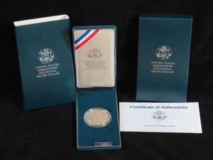 1990 Eisenhower Centennial Proof Commemorative Silver Dollar