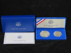 1986 Liberty Proof Commemorative Coin Set