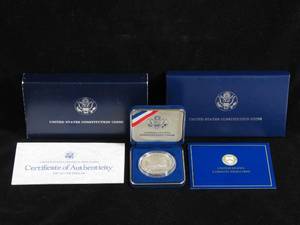 1987 US Constitution Proof Commemorative Coin