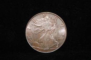 1 Ounce Silver Coin - Silver Eagle Design