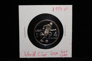1994-P USA World Cup Soccer Clad Half Dollar Coin