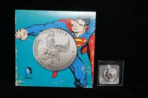 2015 Canadian Superman Silver Proof $20 Coin