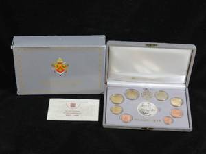 2006 Vatican City Pope Benedict XVI Coin Set - Sterling Medal