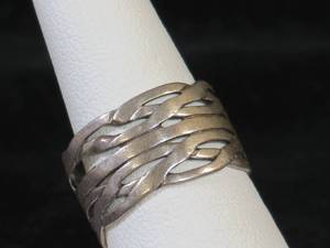 Taxco Mexican Silver Artisan Ring