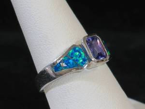 Colorful Sterling Silver Ring