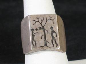 Vintage Mexican Artisan Ring