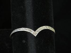 Sterling Silver Herringbone Bracelet - Milor Fine Jewelry
