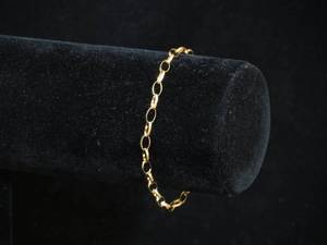 10K Yellow Gold Ladies Link Bracelet