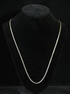 Sterling Silver Chain - Foxtail Link