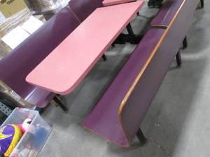 Heavy Duty Restaurant style booth w...